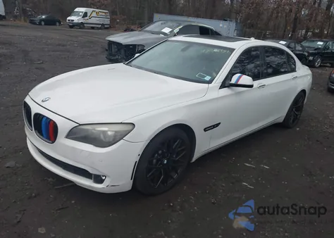 2010 BMW 750Li xDrive from USA, damaged, VIN WBAKC8C59AC430791